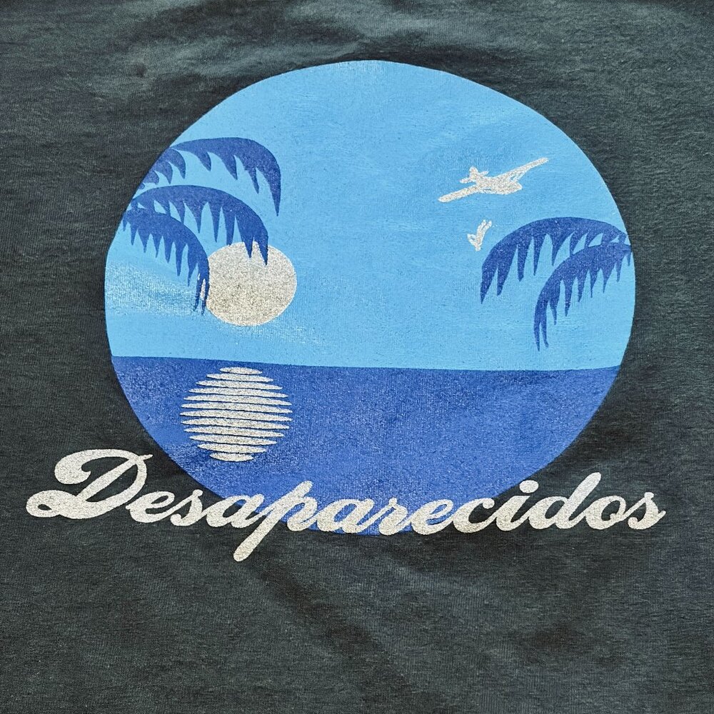 Desapracidos Original Concert Tee, Slate Grey, Unisex, Small- Rare